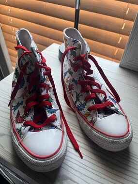 Converse dinosaur shoes